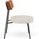 Poltrona Decorativa Para Sala De Estar Base Fixa Londres L02 Couríssimo Camel Linho Cru - Lyam
