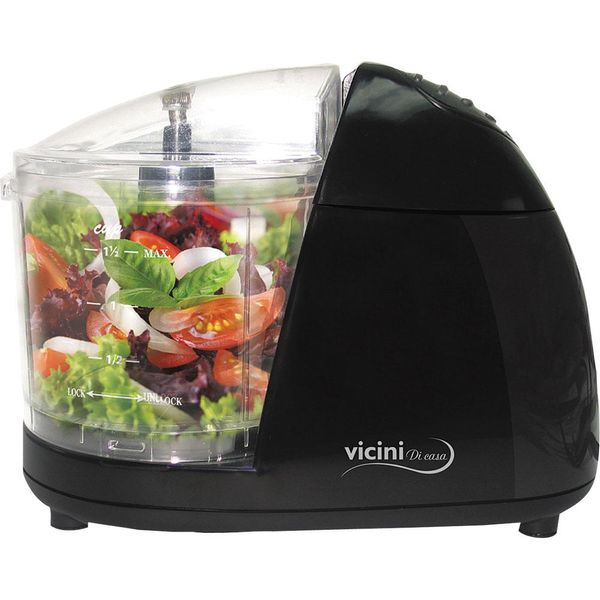 Mini Processador 375ml Vicini EPV-86 Preto 127V