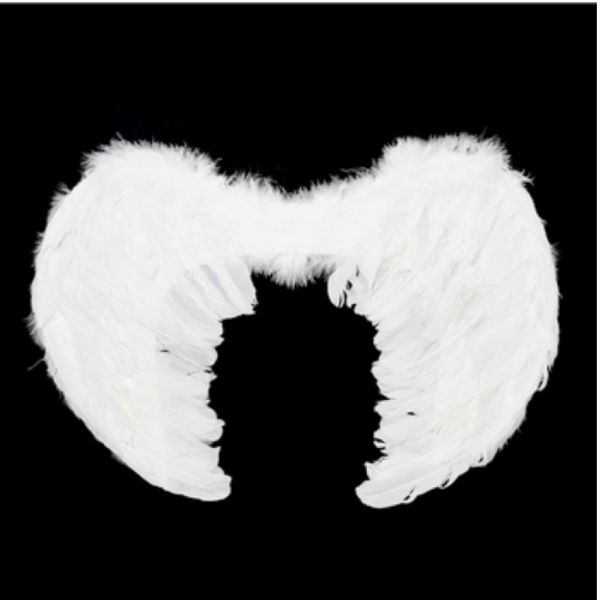 Fantasia Asa De Anjo Infantil Branca 45x35 Cm Fantasia Asa De Anjo Infantil Branca 45x35 Cm
