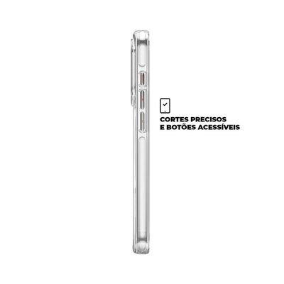 Kit Capa MagSafe Crystal Armor e Pelicula Coverage 5D Pro Preta para iPhone 15 Pro - Gshield
