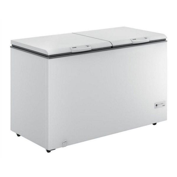 Freezer Horizontal 2 Tampas 534L Rodas Consul Branco 220v 220