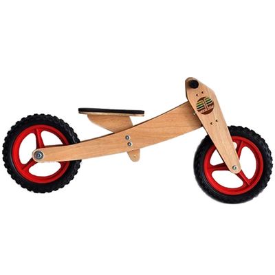 Bicicleta de Madeira Woodbike - Woodline - Vermelho - Camará