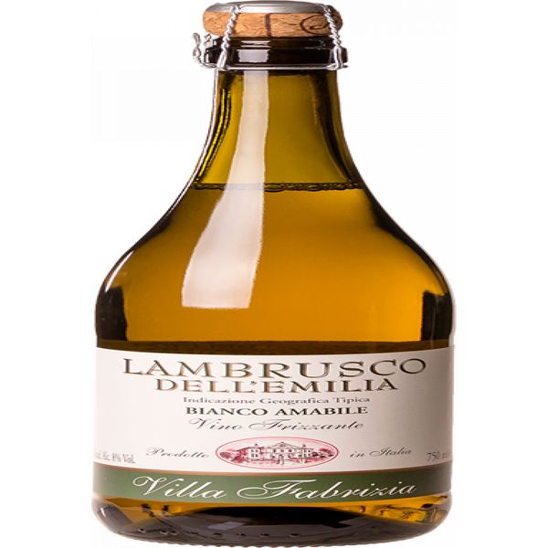 VINHO LAMBRUSCO DELL'EMILIA VILLA FABRIZIA BRANCO 750ML