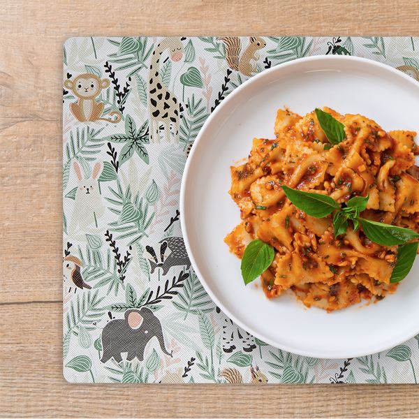 10 Jogo Americano Floresta Infantil Impermeável Pvc 10 Jogo Americano Floresta Infantil Impermeável Pvc