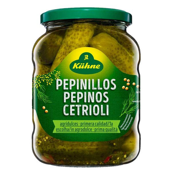 PEPINOS KUHNE INTEIROS 670G