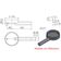 Queimador Simples Completo Fogão Industrial Ferro N02 11cm