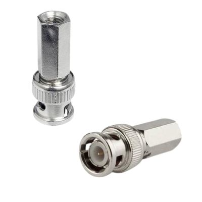 Conector BNC Macho p/ coaxial Twist-On BNC-TWIST RG59 Rosca fácil