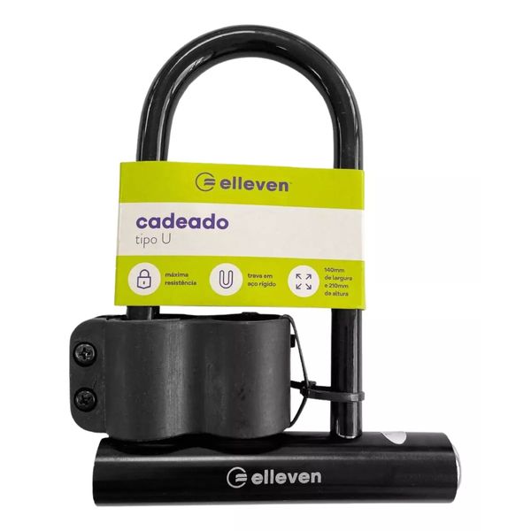 Cadeado De Bicicleta -Ulock Bike Moto Tranca Chave Resistente