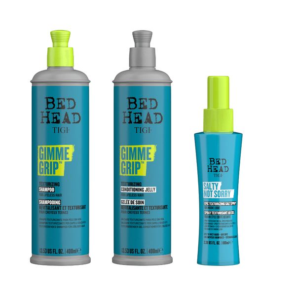 TIGI Bed Head Gimme Grip e Salty Not Sorry - 3 produtos