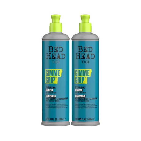 TIGI Bed Head Gimme Grip Shampoo 2x 400ml