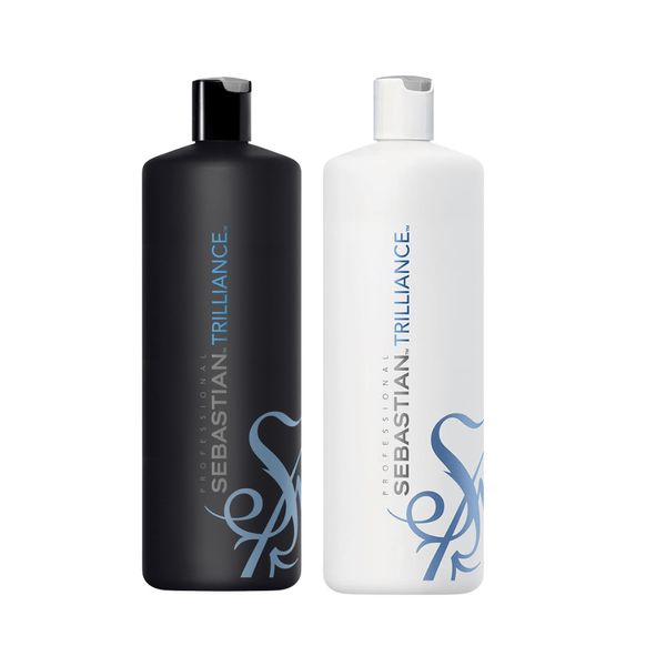 Sebastian Trilliance Shampoo 1000ml e Condicionador 1000ml