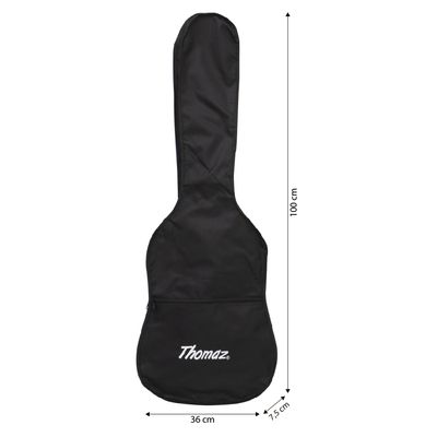 Capa para Guitarra Preta Thomaz
