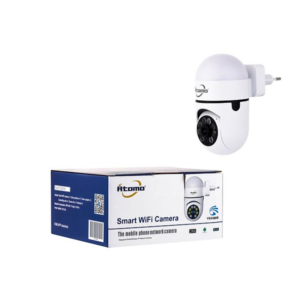 Camera Smart Wifi Monitoramento Tempo Real Tomada