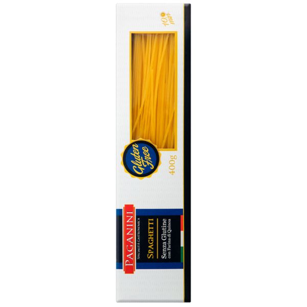 MACARRÃO PAGANINI SPAGHETTI S/ GLUTEN 400G