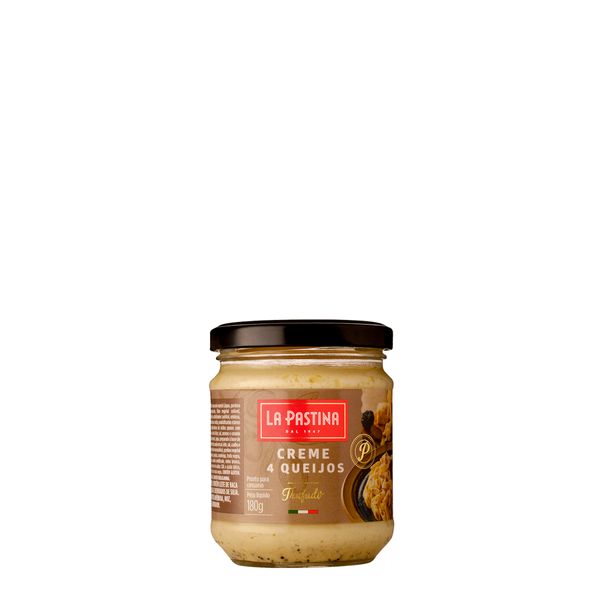 CREME 4 QUEIJOS TRUFADO LA PASTINA 180G