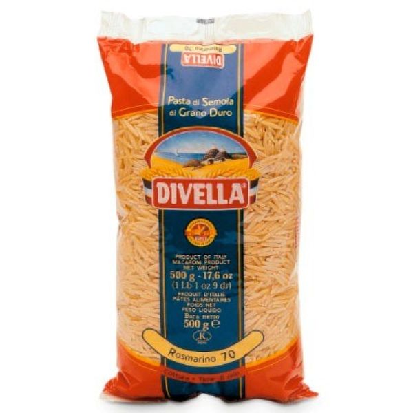 MACARRÃO DIVELLA 70 ROSMARINO 500G MACARRÃO DIVELLA 70 ROSMARINO 500G