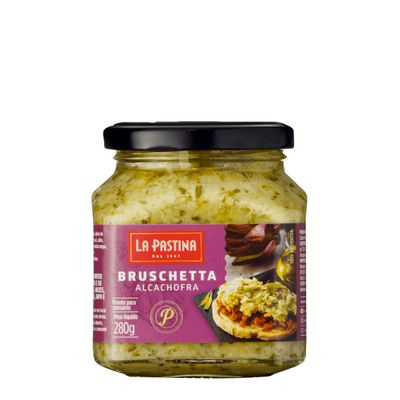 BRUSCHETTA LA PASTINA ALCACHOFRA 280G