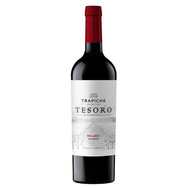 VINHO TRAPICHE TESORO MALBEC TINTO 750 ML