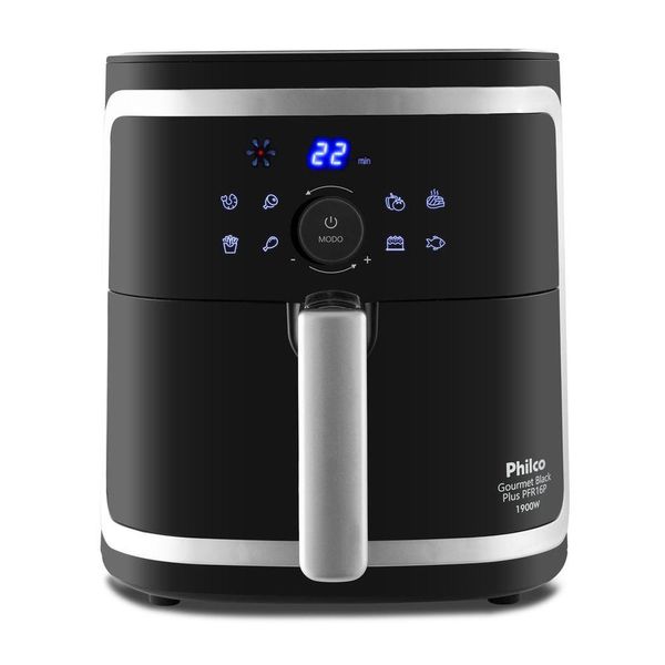 Fritadeira Air Fryer Philco Pfr16p Gourmet Black Plus 1900w 220v