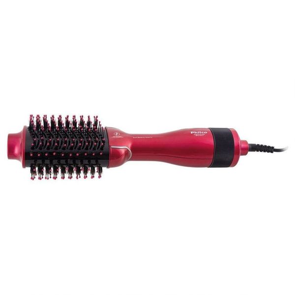 Escova Secadora Philco Beauty Cherry Soft Pec13 Vermelho Preto Bivolt Bivolt