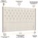 Cabeceira Cama Box Queen 160cm Estofada Frizza P05 Linho Creme - Lyam Decor