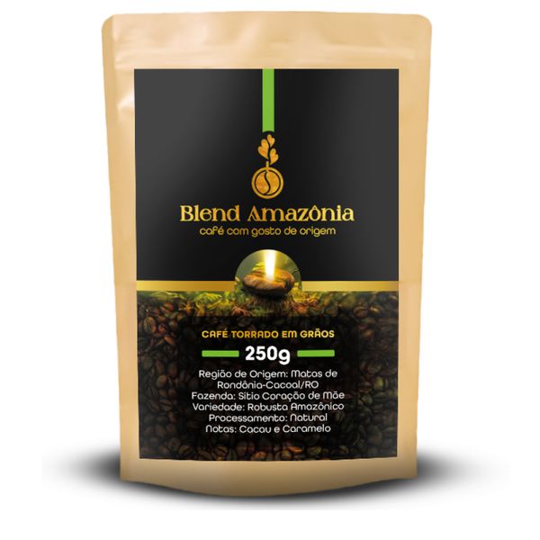 Café Especial em Grãos 250g - IloveCoffee Blend Amazônia