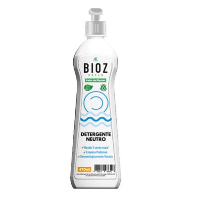 Detergente Neutro Biodegradável BioZ Green 470ml
