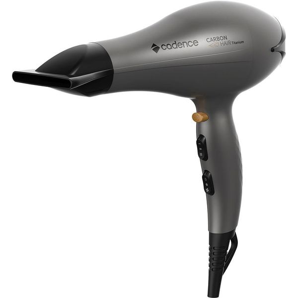 Secador De Cabelos Cadence Carbon Hair Titanium - 127v 110