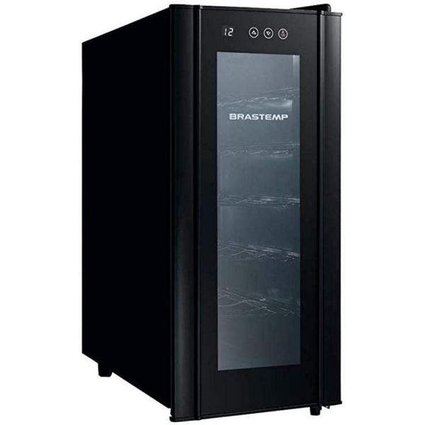 Adega Brastemp Bzc12be Climatizada 12 Garrafas - Preto -220v 220