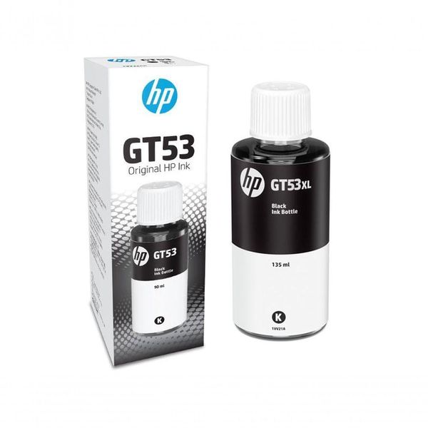 Garrafa De Tinta Hp Suprimentos 1vv22al Hp Gt53 Preto 90ml