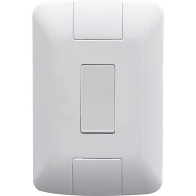 Kit 12 Conj 4x2 Interruptor Simples Tramontina 6A 250V