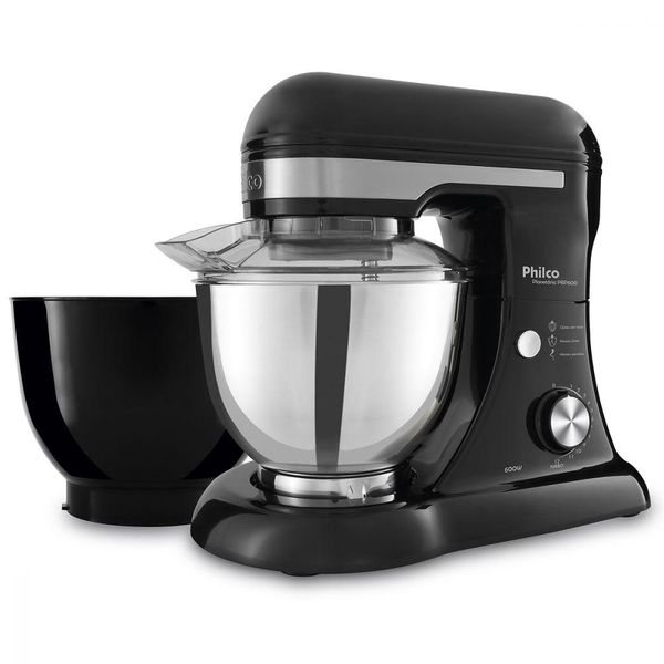 Batedeira Planetária Turbo Inox Double Bowl 600w Philco 127v