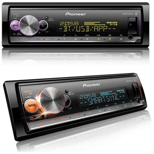 Som Automotivo Pioneer USB MP3 MVH-X3000BR Bluetooth