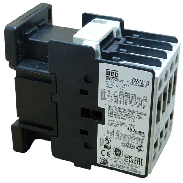 Contator Weg CWM 18-10-30 220v Chave 5 6 cv