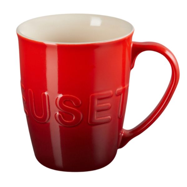 CANECA LE CREUSET BOZEMAN EM CERÂMICA 580ML - Vermelho