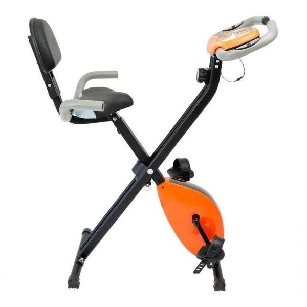 Bicicleta Ergometrica Dobravel - Laranja E Preto