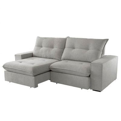 Sofá Athenas Linho 02 Módulos 100 Cm B25cm Meu Sofá Online A230 Linho Cinza