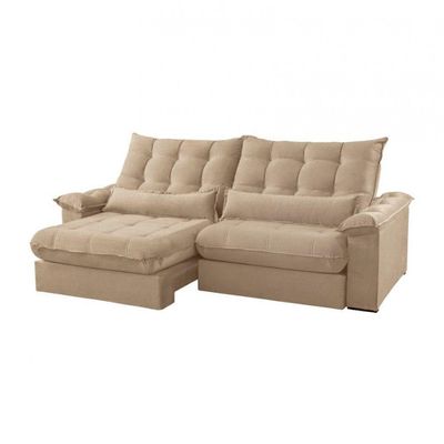 Sofá Classic Linho 02 Módulos 80 Cm B25 Meu Sofá Online A226 Linho Bege