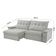 Sofá Lua Linho 02 Módulos 120 Cm B25cm Meu Sofá Online A230 Linho Cinza