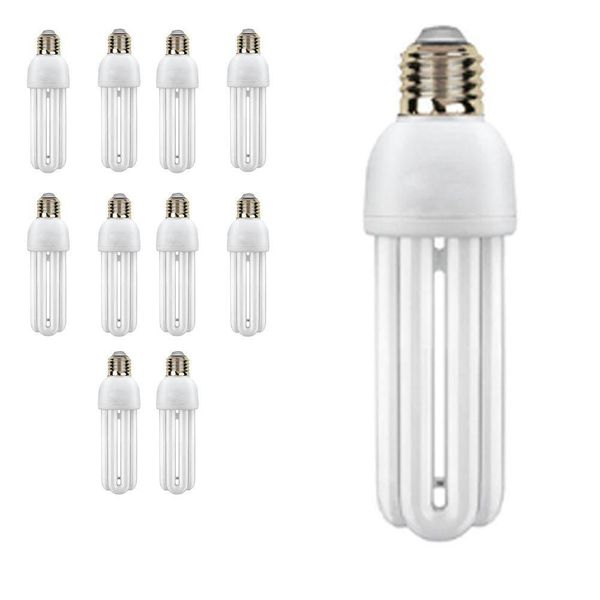 Lampada Fluorescente 220v Kit 10 Uni 15w Energia Branco Frio