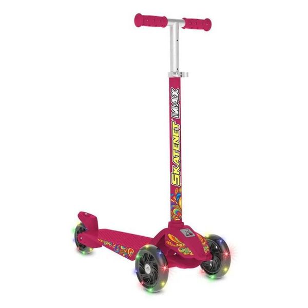 Patinete Skatenet Max Pink - Bandeirante