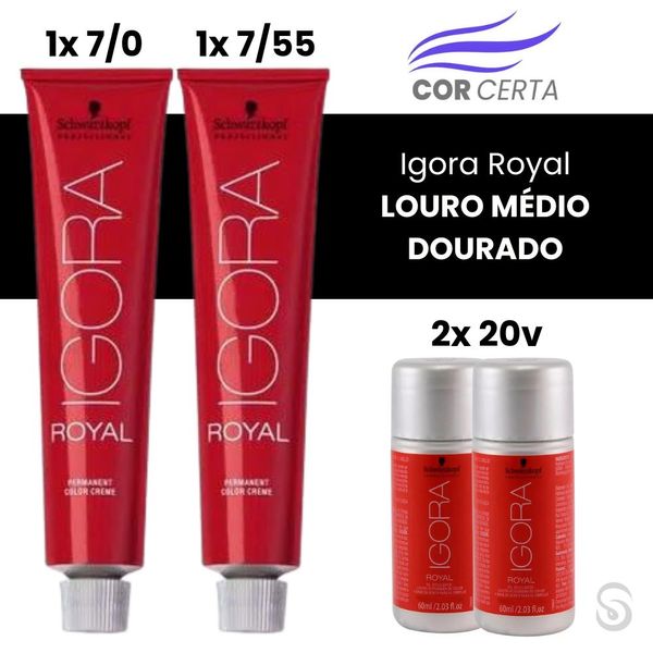 Igora Royal LOURO MÉDIO DOURADO Igora Royal LOURO MÉDIO DOURADO