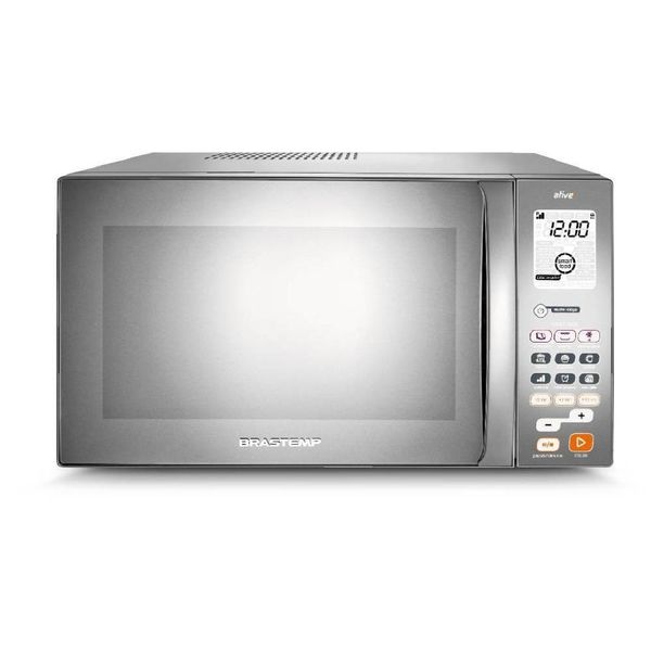 Micro-ondas Brastemp 38 Litros Ative Inox BMJ38ARBNA 220V