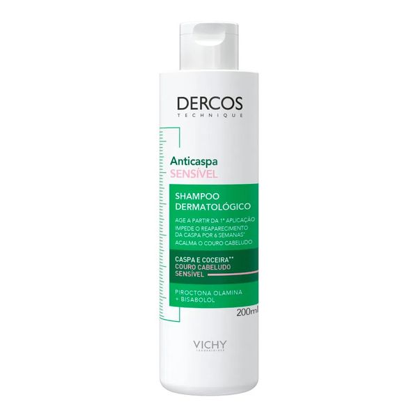 Vichy Dercos Sensível Shampoo Anticaspa 200ml