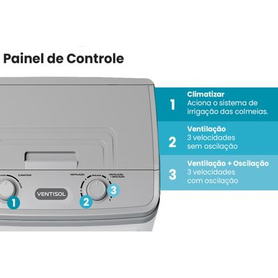 Climatizador de Ar Ventisol 60 litros CLIN60 PRO 110V