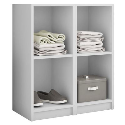 Nicho Torre Organizadora Para Lavanderia Mesa Branco Caemmun