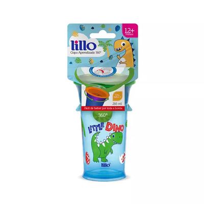 Copo de Treinamento Lillo 360º Magia Menino 266ml