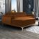Sofá 4 Lugares com Chaise Esquerdo Para Sala Molino 265cm D02 Veludo Telha C-262 - Lyam Decor