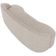 Sofá 3 Lugares Curvo Sala de Estar Living Lótus D02 Linho Bege 180 cm D-463 - Lyam Decor