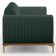 Sofá 3 Lugares Para Sala De Estar Molino 210 Cm D02 Pés D'ouro Linho Verde Musgo C-117 - Lyam Decor